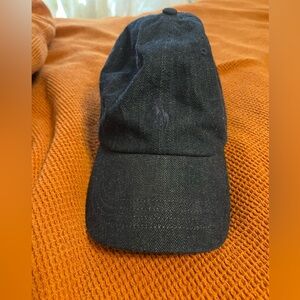 Ralph Lauren Dark Blue denim Polo Cap